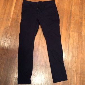 Dark navy chino pants